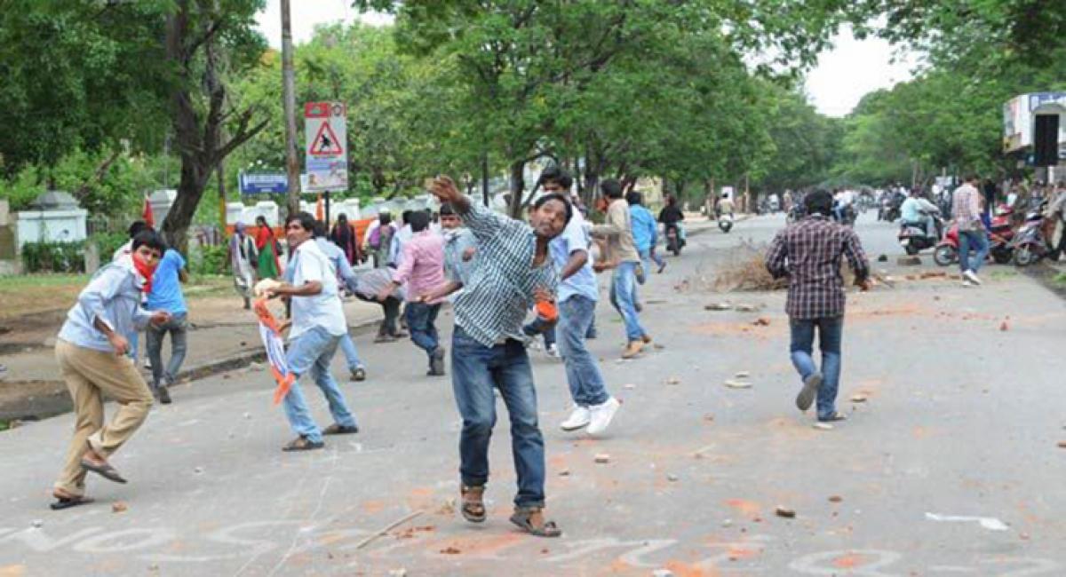 Students clash over results; 14 injured